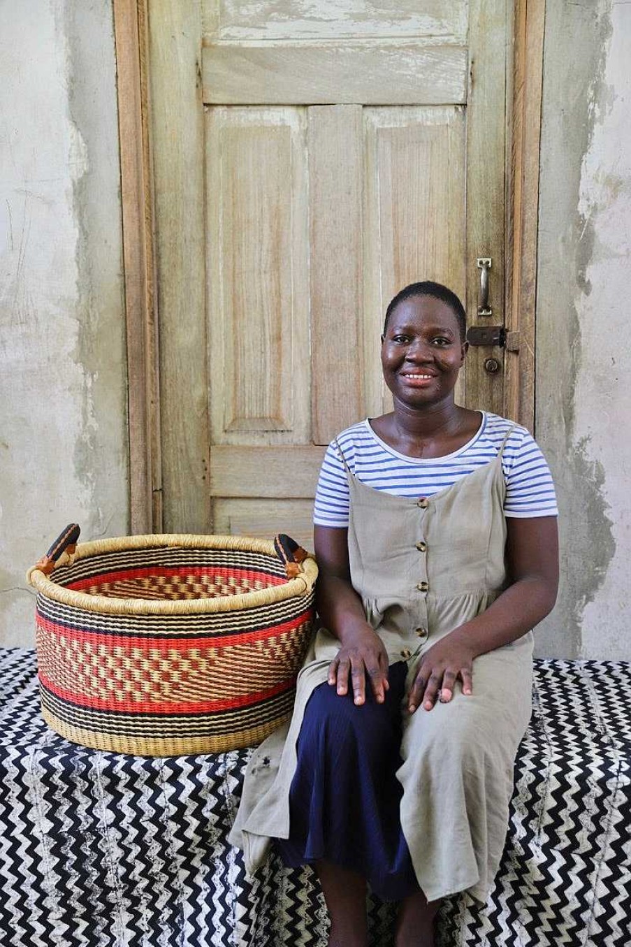 Bathroom + Laundry Baba Tree | Woven Tub / Storage Stack (Medium) Zainatu Akelsiyine