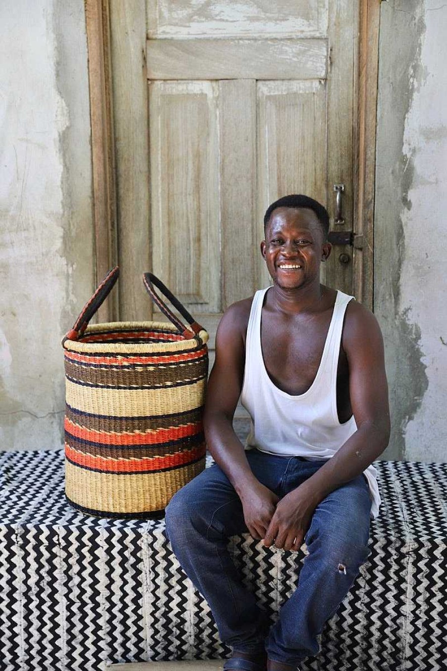 Bathroom + Laundry Baba Tree | Laundry Basket (Small) By Abraham Akolgo