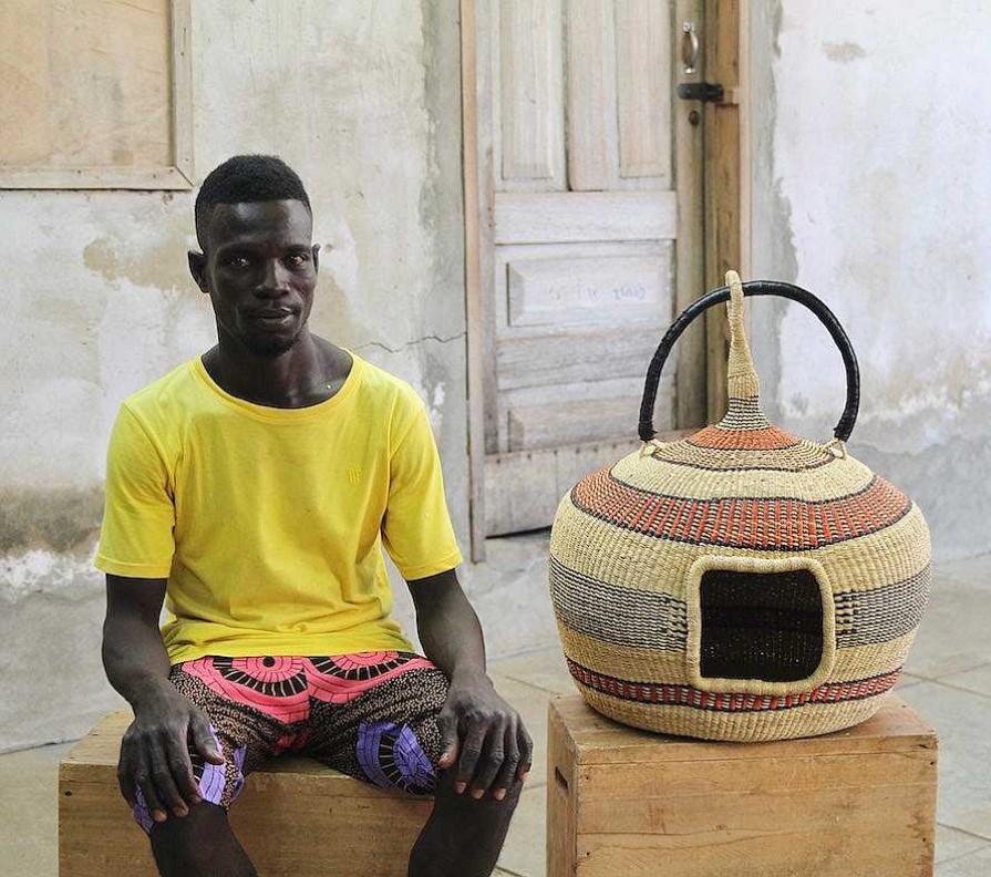 Popular Basket Baba Tree | Cat Bed (Double Weave) By Nsoh Aba-Enge