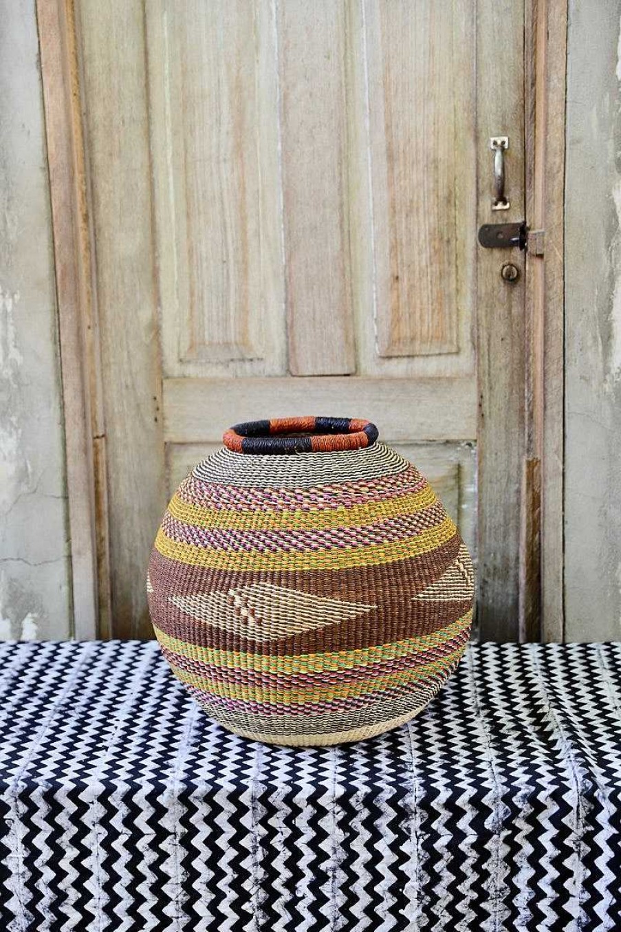 Home Decor Baba Tree | Kenkia Basket By Ndita Agobka