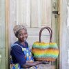 Basket Bags Baba Tree | Stay Flow Deluxe Woven Handbag (Small) By Vida Akolgo