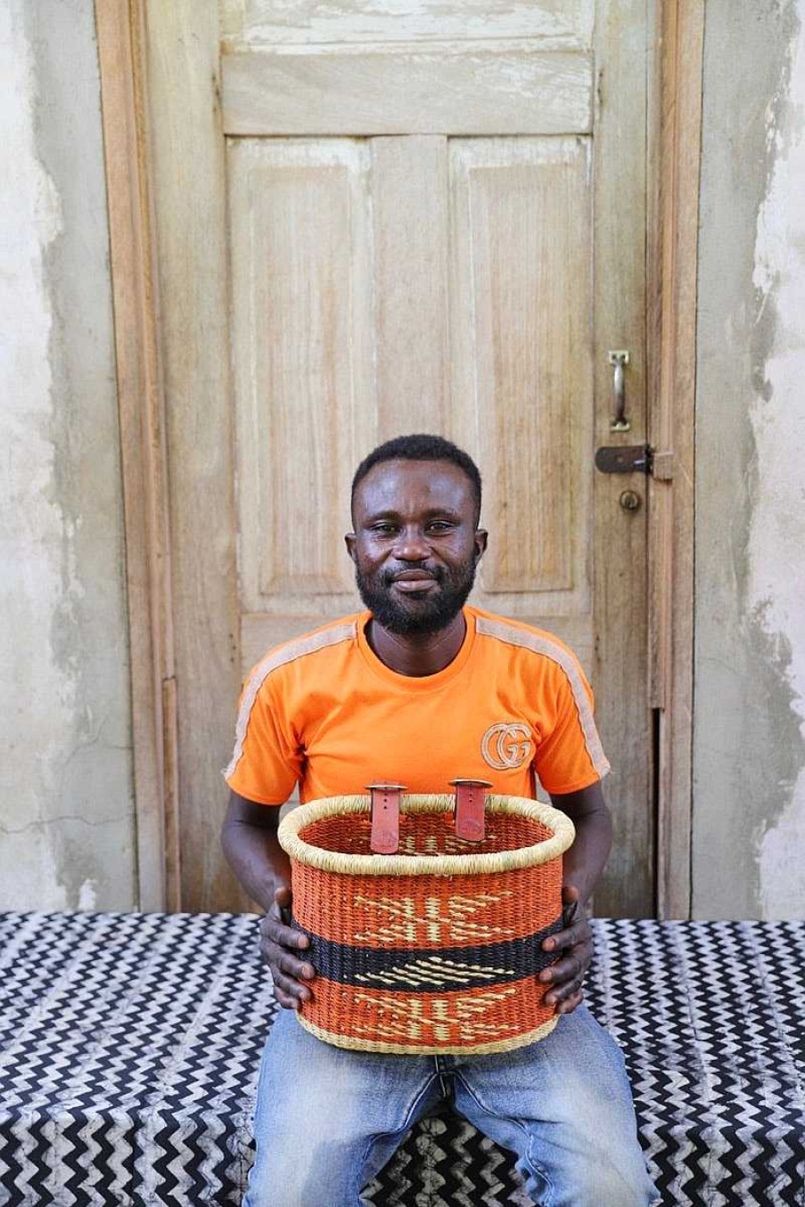 Popular Basket Baba Tree | Bicycle Basket (Medium) By Isaac Asanga