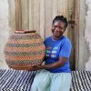 Home Decor Baba Tree | Kenkia Basket By Anamolika Azure