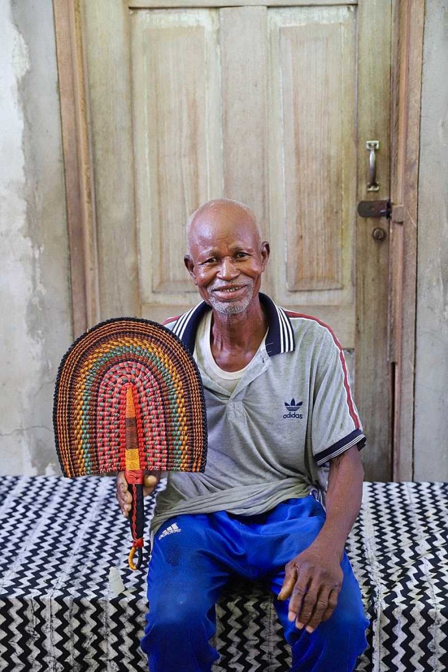 Wall Decor Baba Tree | Handwoven Fan - By Ndene Ayamga