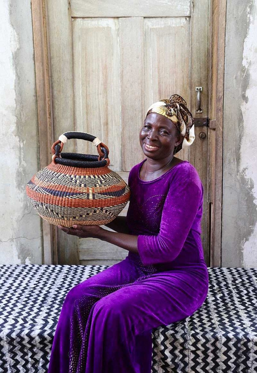 Home Decor Baba Tree | Pot Basket (Medium) By Alahere Akolgoyine 
