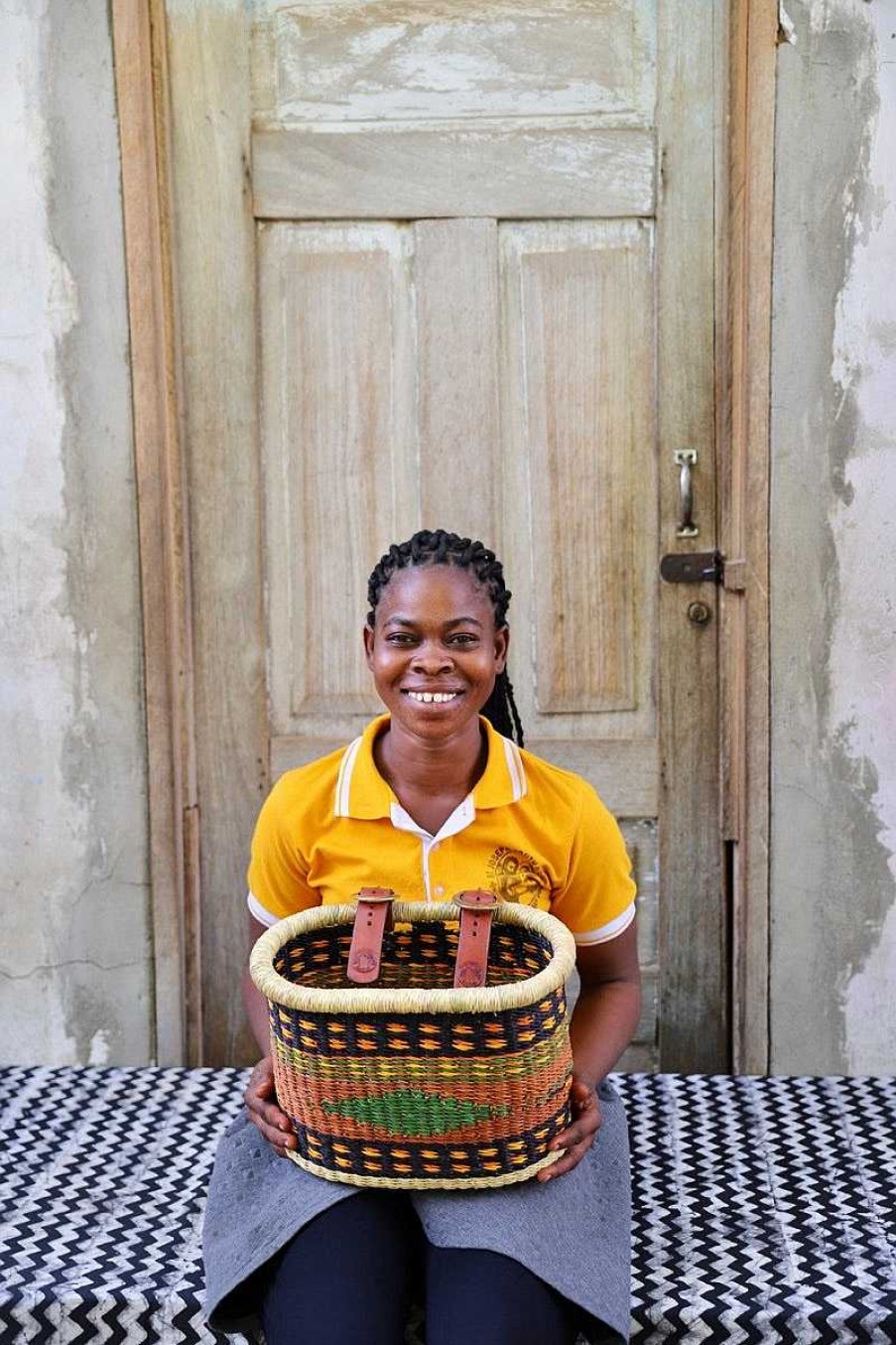 Popular Basket Baba Tree | Bicycle Basket (Medium) By Mercy Adoliberiga