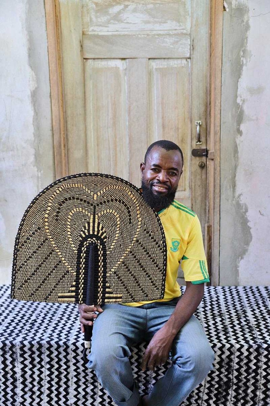 Wall Decor Baba Tree | Naba Penga Fan By Kwesi Apana