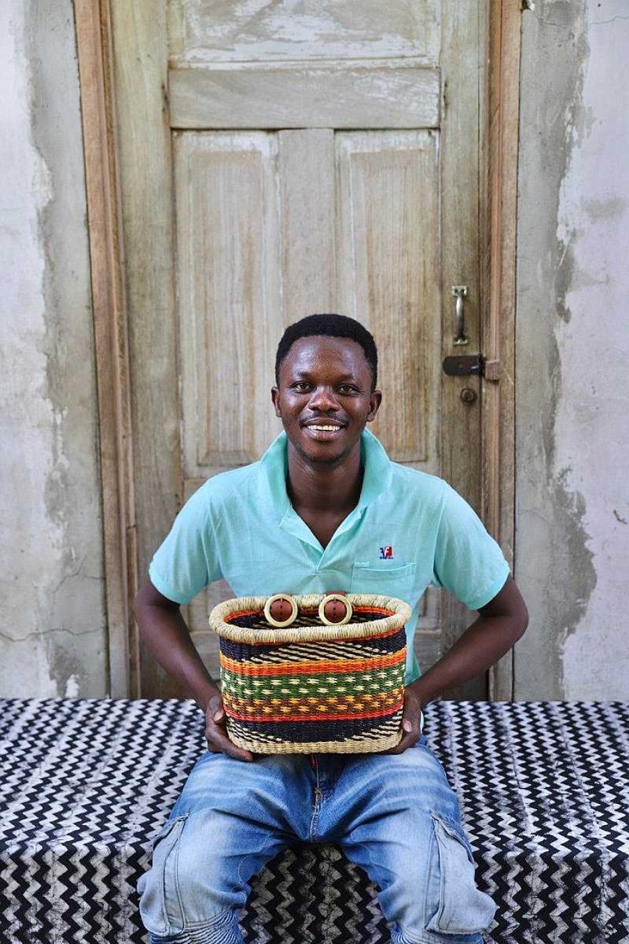 Popular Basket Baba Tree | Bicycle Basket (Small) By Yakubu Nsohbillah