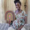 Wall Decor Baba Tree | Handwoven Fan - By Regina Akolgo