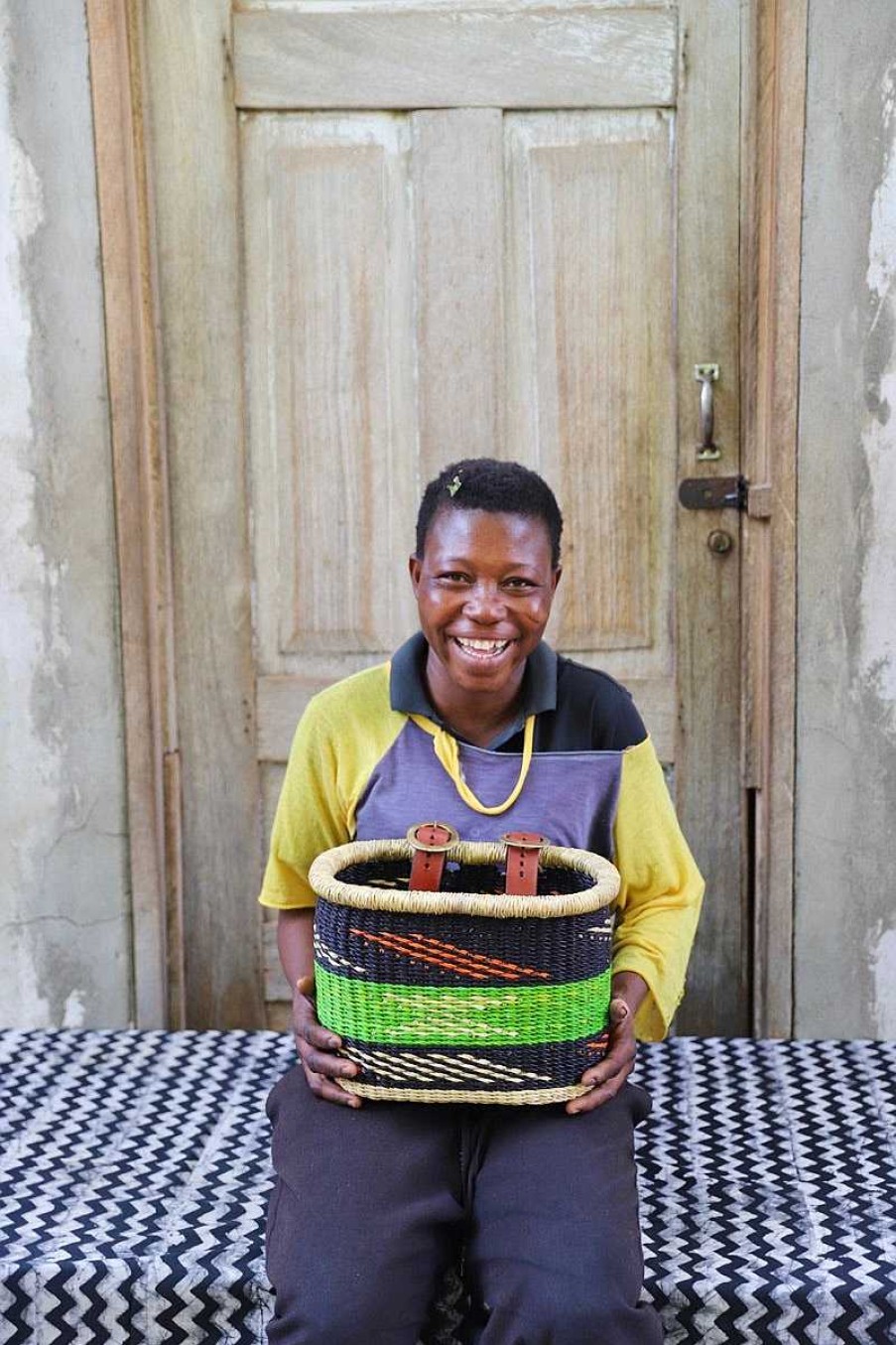 Popular Basket Baba Tree | Bicycle Basket (Small) By Akansingamah Abuah