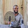 Wall Decor Baba Tree | Handwoven Fan - By Kwesi Apana