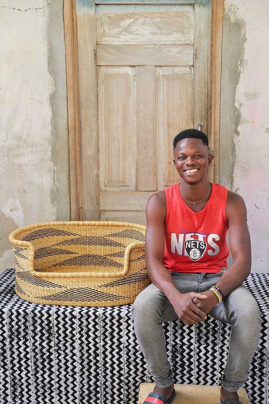 Popular Basket Baba Tree | Dog Bed (Large) By Yakubu Nsobillah