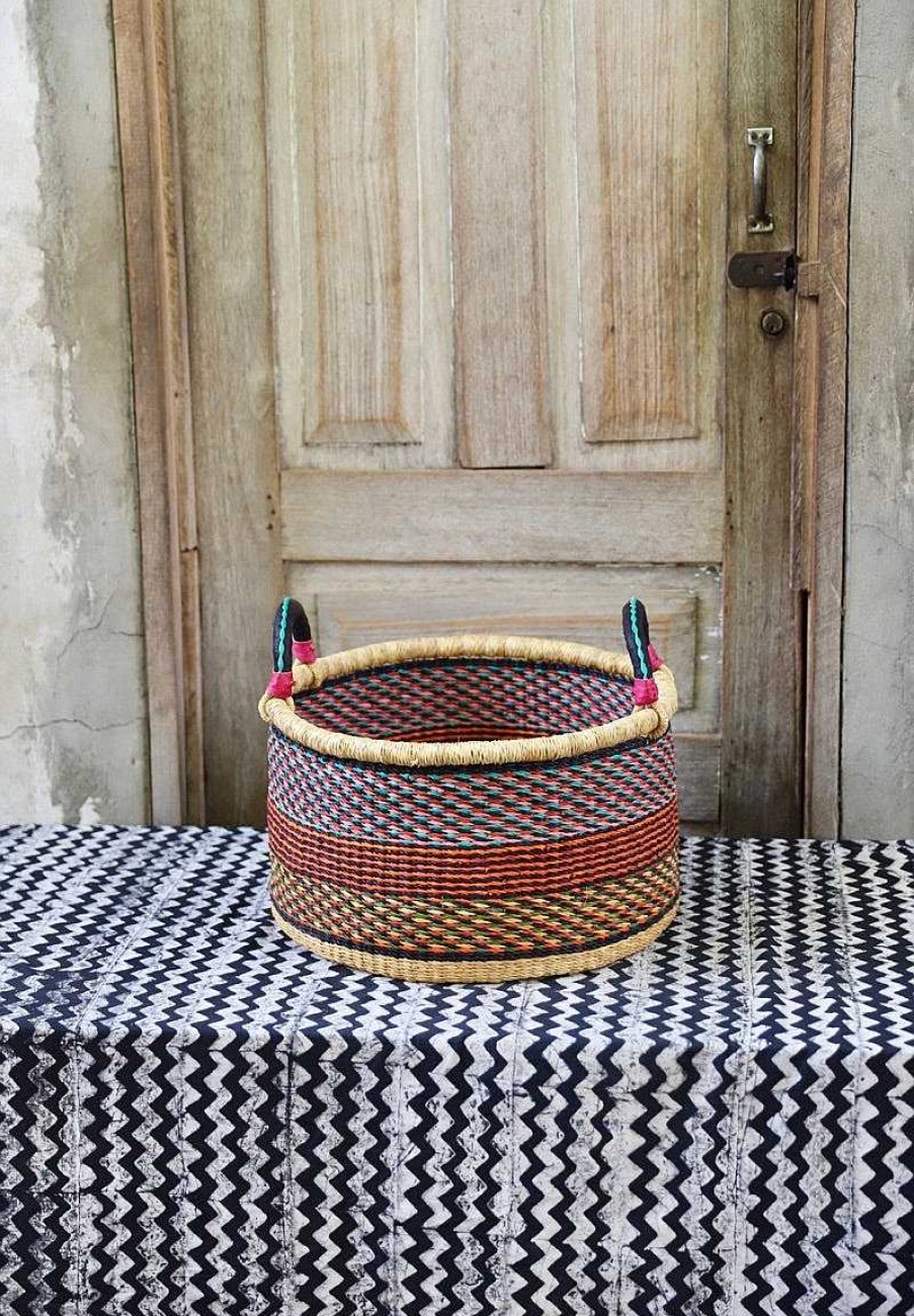 Bathroom + Laundry Baba Tree | Woven Tub / Storage Stack (Small) Rahinatu Akelsiyine