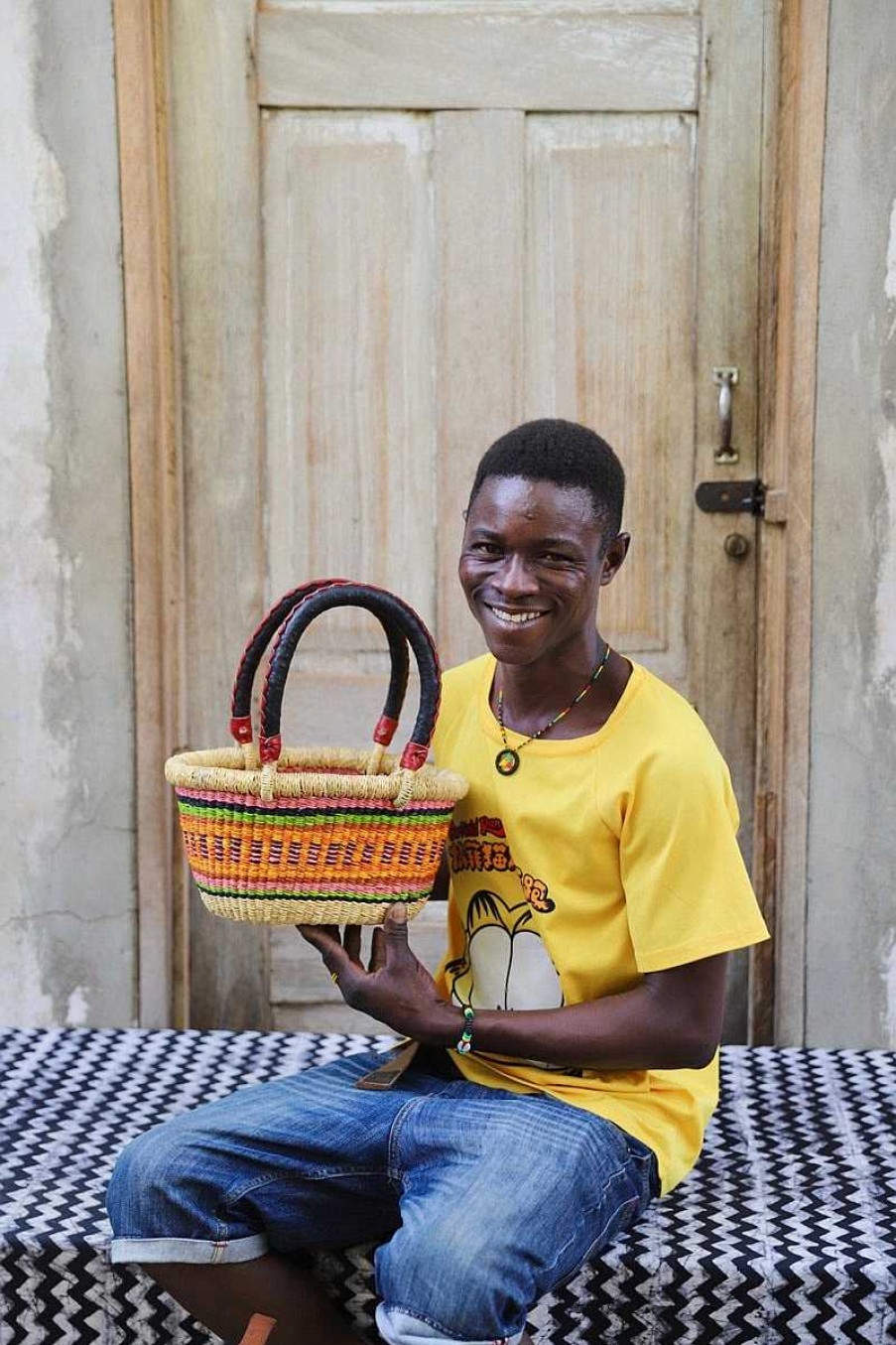 Shopping Baskets Baba Tree | Oval Basket (Tiny) By Atibillah Ayine