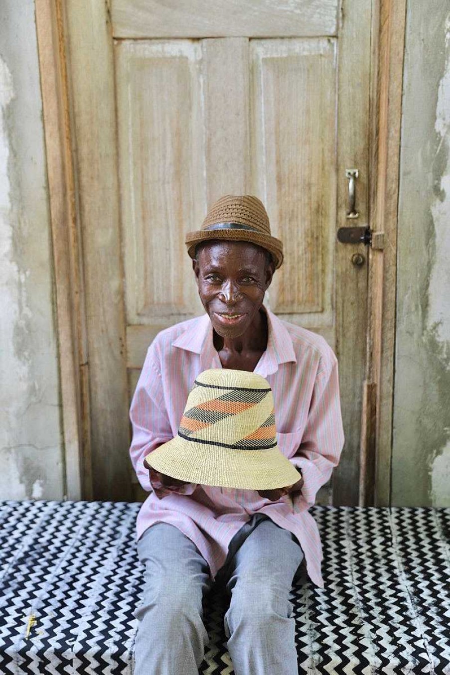 Woven Hats Baba Tree | Bucket Hat By Amoah Ayamga