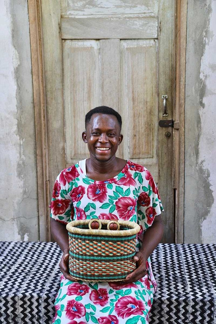 Popular Basket Baba Tree | Bicycle Basket (Small) By Abraham Akolgo