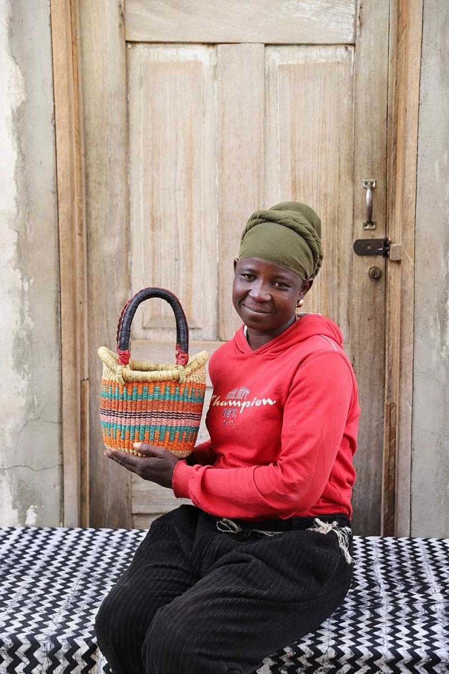 Shopping Baskets Baba Tree | Nyariga Basket (Tiny) By Apukomah Nsoh