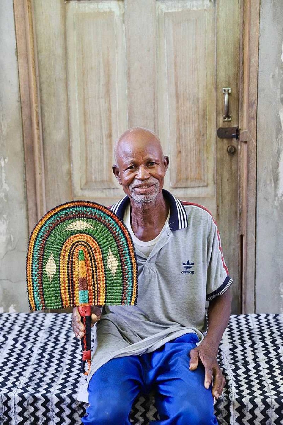 Wall Decor Baba Tree | Handwoven Fan - By Ndene Ayamga