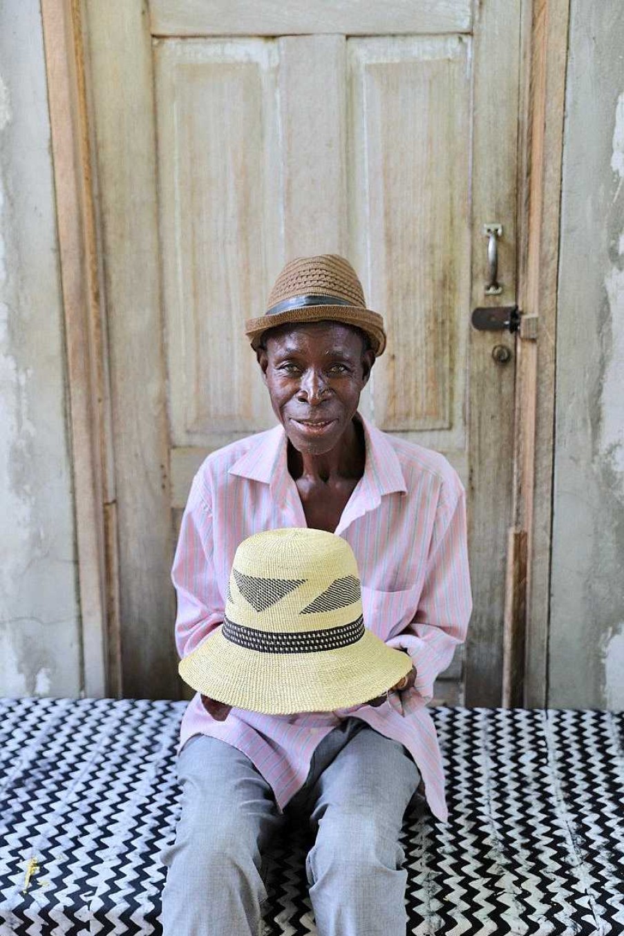 Woven Hats Baba Tree | Bucket Hat By Amoah Ayamga