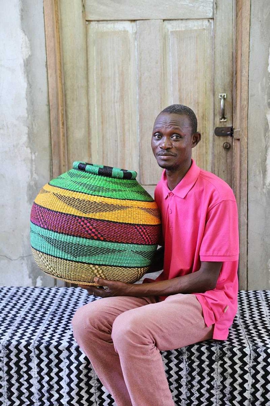 Home Decor Baba Tree | Kenkia Basket By Anakinaba "Cash" Adongo