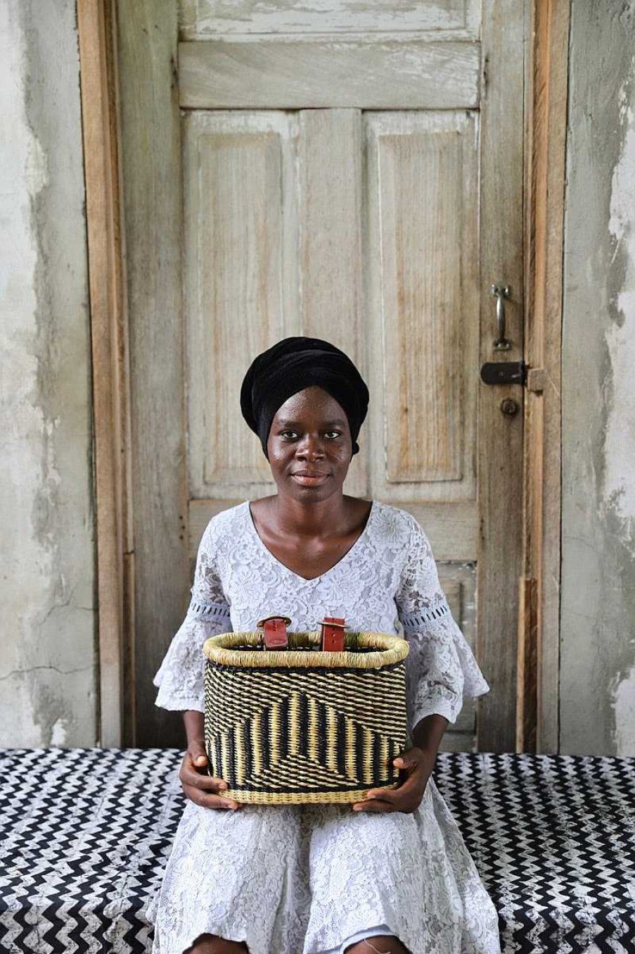 Popular Basket Baba Tree | Bicycle Basket (Small) By Rahinatu Ayelsiyine