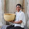 Bathroom + Laundry Baba Tree | Gbenka Storage Basket (Large) By Mary Ayinbora