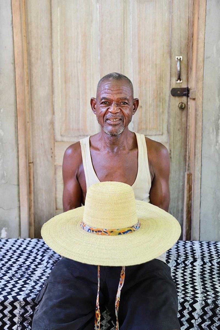 Woven Hats Baba Tree | Big Brim Hat By Akolgo "D4" Apaliyem