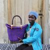 Shopping Baskets Baba Tree | Dip Dyed Nyariga Basket (Large) By Alahere Akabare