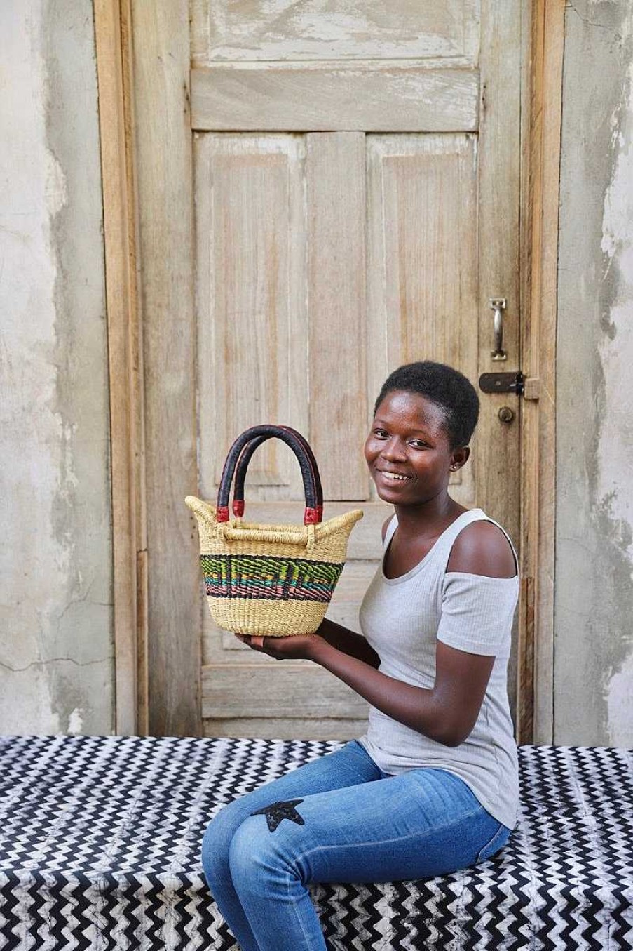 Shopping Baskets Baba Tree | Nyariga Basket (Tiny) By Lois Adongo