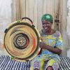 Kitchen + Dining Baba Tree | Woven Tray - Single Weave (Medium) By Cynthia Nsoh