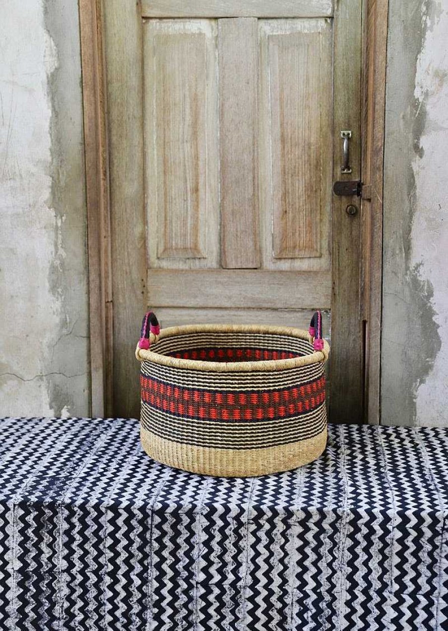 Bathroom + Laundry Baba Tree | Woven Tub / Storage Stack (Medium) Latifa Fuseini