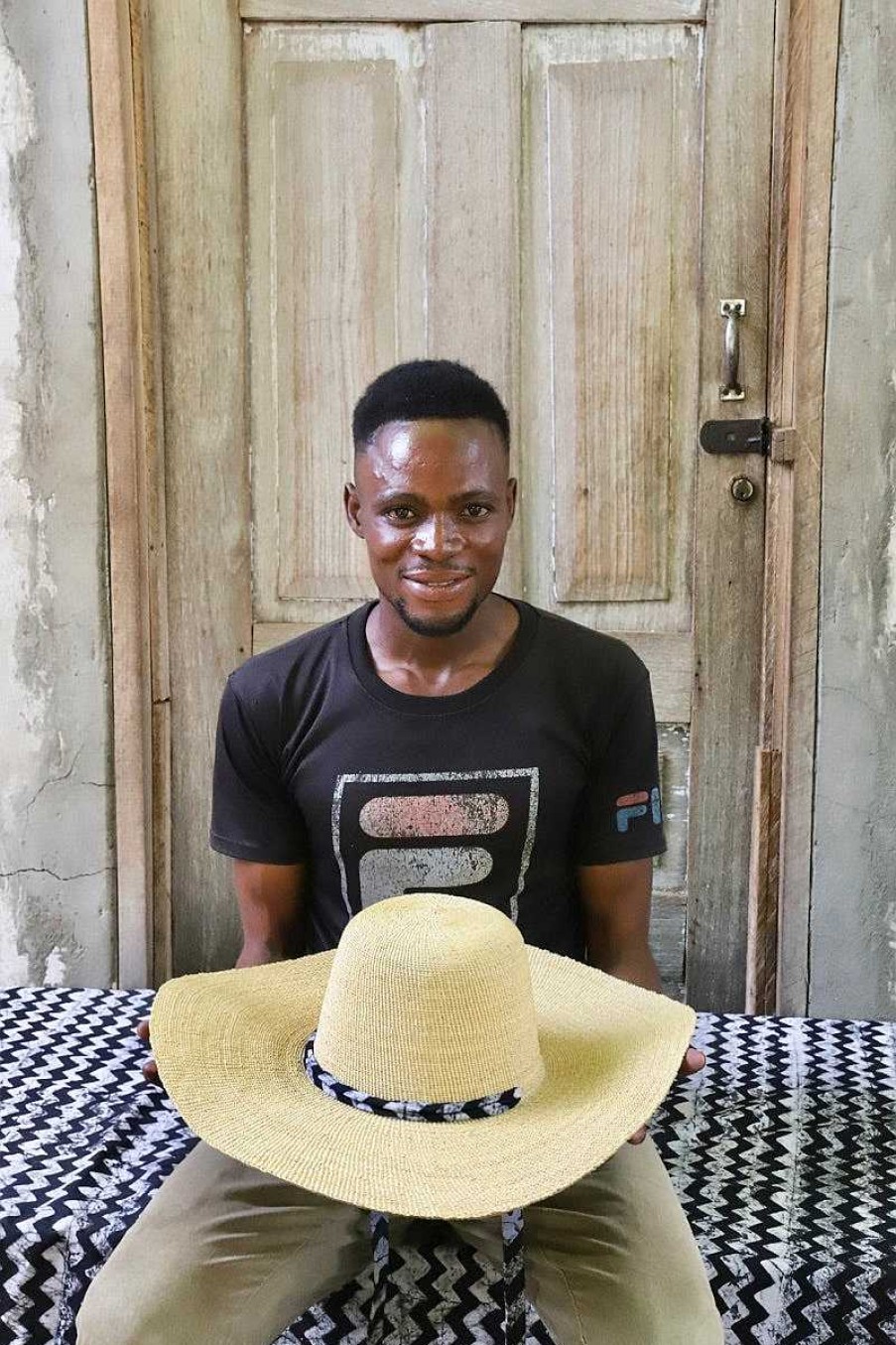 Woven Hats Baba Tree | Big Brim Hat By Evans Abengo