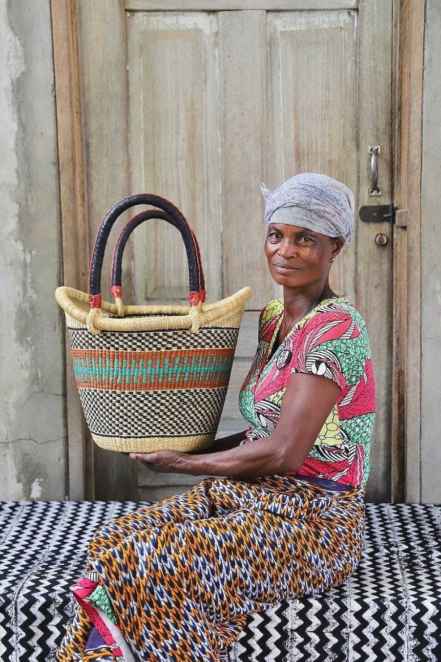 Shopping Baskets Baba Tree | Nyariga Basket (Medium) By Assibi Abisika