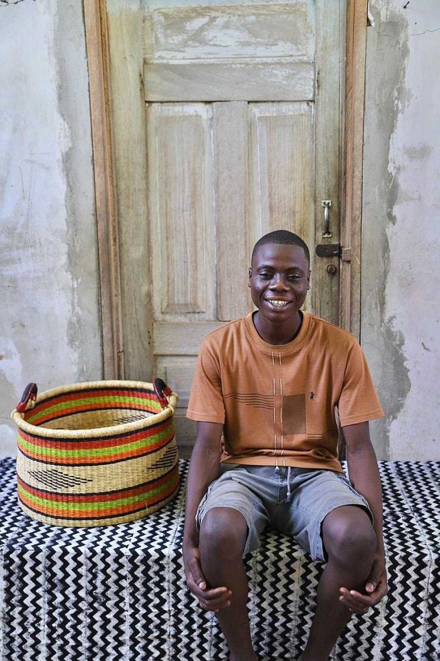 Bathroom + Laundry Baba Tree | Woven Tub / Storage Stack (Medium) Stephen "Shatta Wale" Akolgo