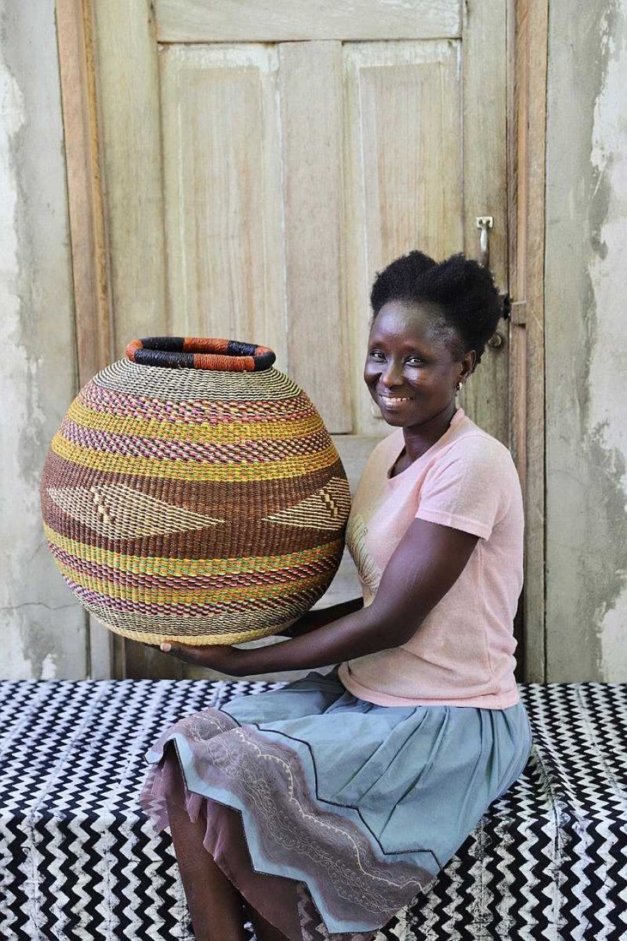 Home Decor Baba Tree | Kenkia Basket By Ndita Agobka