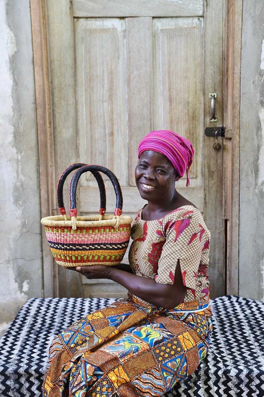 Shopping Baskets Baba Tree | Oval Basket (Tiny) By Abii Asoba