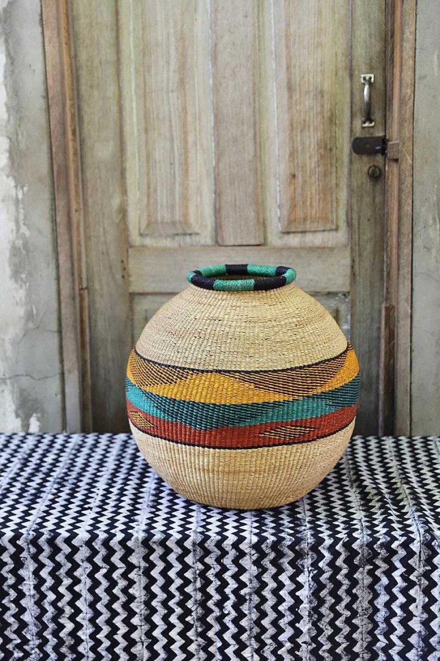 Home Decor Baba Tree | Kenkia Basket By Nyaamah Ayinbilah