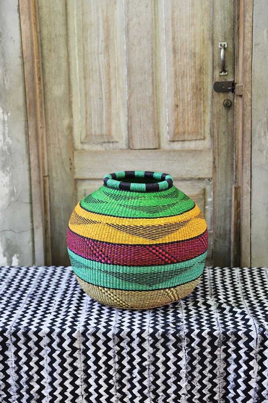 Home Decor Baba Tree | Kenkia Basket By Anakinaba "Cash" Adongo