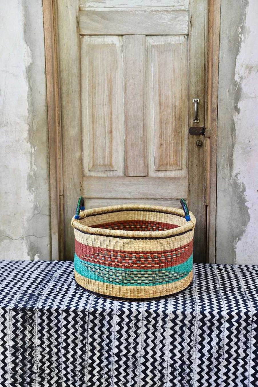 Bathroom + Laundry Baba Tree | Woven Tub / Storage Stack (Large) Abraham Akolgo