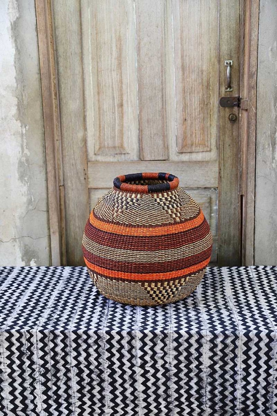 Home Decor Baba Tree | Kenkia Basket By Atugtarekeh Nyaaba